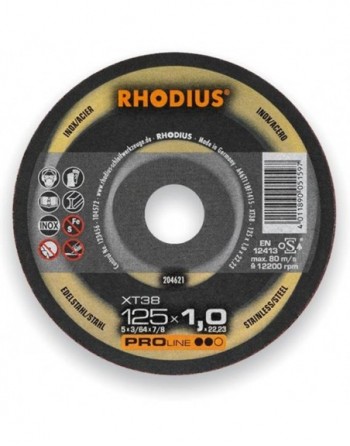 Rhodius skæreskive XT38 125x1,0