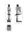 Optimum søjleboremaskine OPTIdrill DH 35G