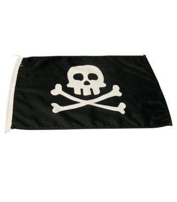 Humør-flag pirat 30x45cm