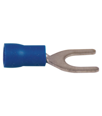 Gaffelstik blå hul 4.3 mm, 100 stk