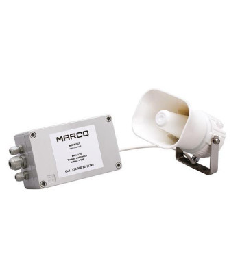 Marco elektronisk signalhorn m/elektronikboks, 24V