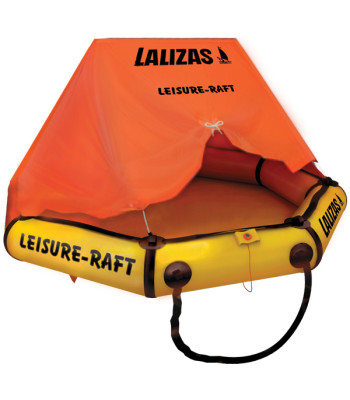 Lalizas Fritids redningsflåde m/tag i taske til 4 pers.