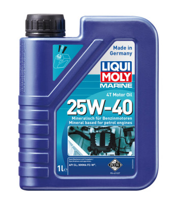 Liqui moly marine 4t motor olie 25w-40 5l