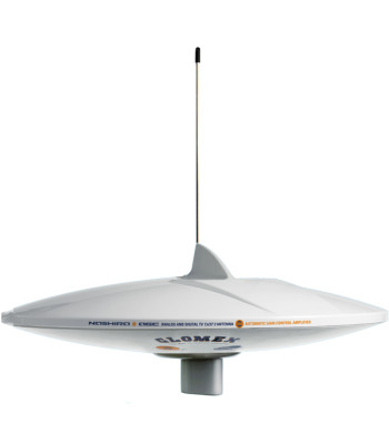 Glomex V9112AGCU/DAB TV antenne med DAB Ø37cm, 20m kabel 2tv