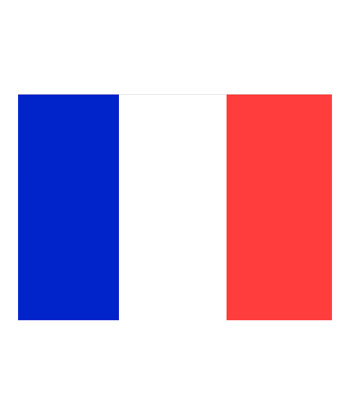 1852 Gæsteflag Frankrig, 30x45cm