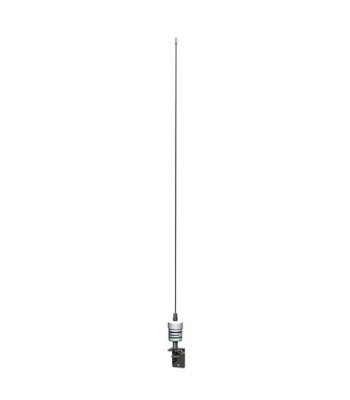 5215 Shakespeare Squatty Body Rustfri Stål VHF Whip Antenne 3dB 90cm 8006-SH5215