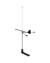 Hawk VHF Antenne med Vindindikator, 20m kabel og beslag 3dB 90cm 8006-SHYHK