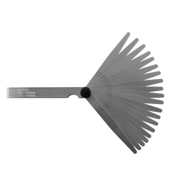Søgerblade 005-100 mm 20 blade 500 mm med cylindrisk afrunding og 13 mm bredde