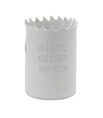 Hulsav Ø37 mm 1 716\" HSS Bi-Metal M42 med 8% cobolt