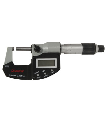 Digital Mikrometerskrue IP65 0-25X0001 mm