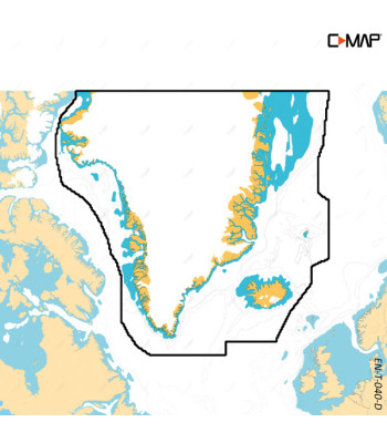 C-Map Discover X, Grønland og Island T-040-D