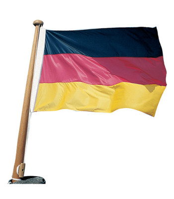Bådflag polyester Tyskland, 70x42 cm