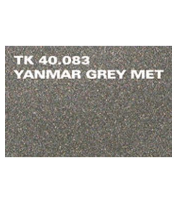 Spraymaling Yanmar grå metal