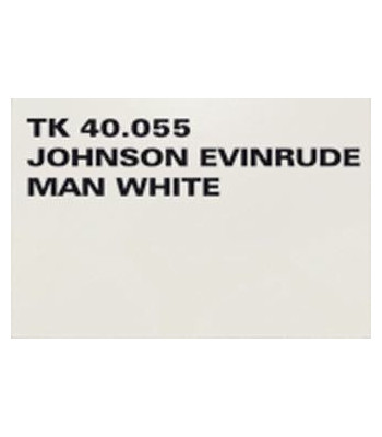 Spraymaling Johnson/Evinrude hvid