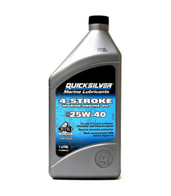 Quicksilver 25W-40 Motorolie mineralsk 0.946L
