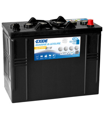 Exide Equipment batteri gel, 120 Amp