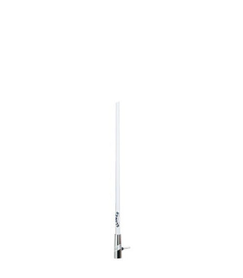 Glomex RA112CR VHF antenne i glasfiber til motorbåde, 150cm