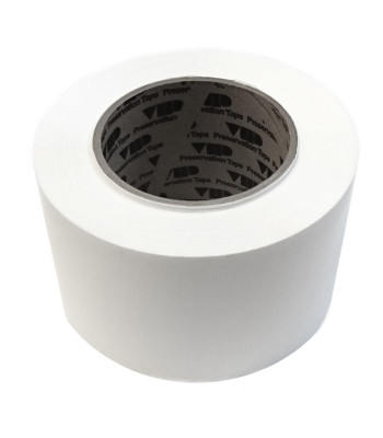 Tape krympeplast hvid, 10cm x33m