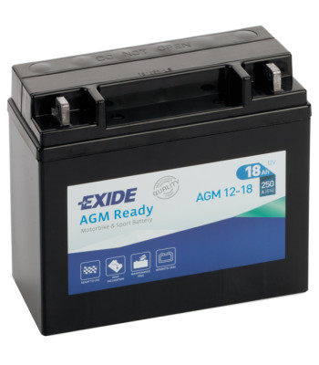 Exide AGM start batteri, 18 Amp
