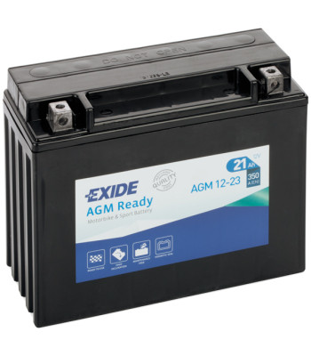 Exide AGM start batteri, 21 Amp