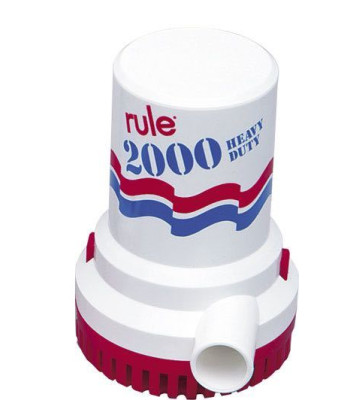 Rule lænsepumper 2000 GPH, 24V