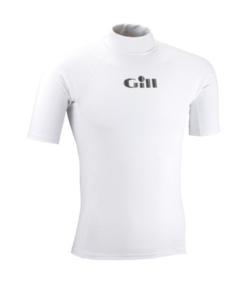 Gill 4401 Rash T-shirt Junior hvid, str JL