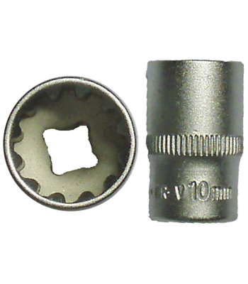 Top 1/4" firk. SplineLock 6mm