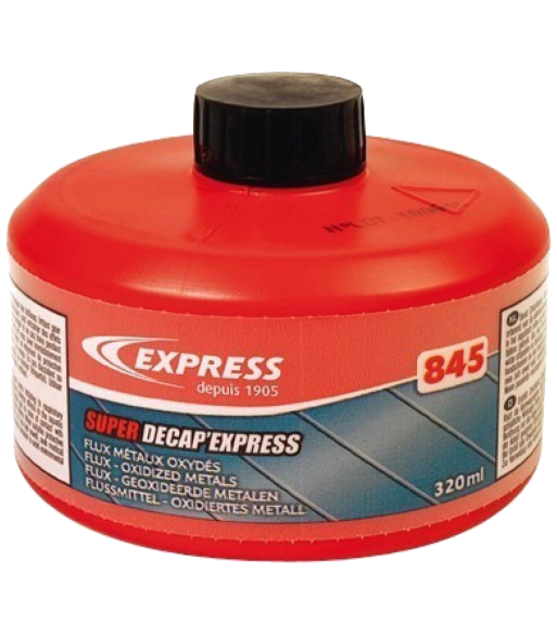 Express loddevand 845 m/pensel 'super decap' 320ml