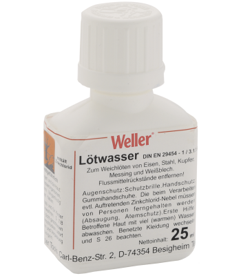 Weller loddevand 25ml