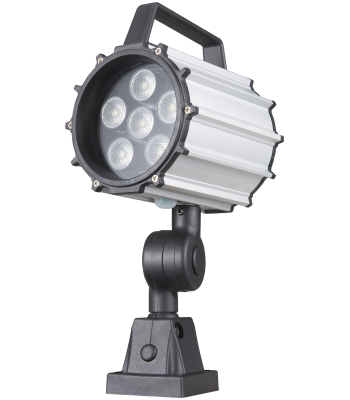 Maskinlys kort arm 9,5W LED/230 V