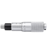 Indbygn.mikrometer 0-15×0,01mm, plan måleflade