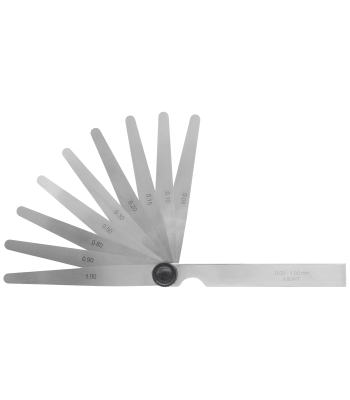 Søgerblade i sæt 0,03-0,15mm×100mm 9stk