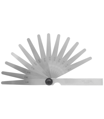 Søgerblade i sæt 0,05-1,00mm×100mm 13stk