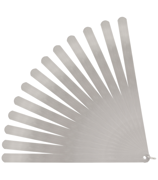 Søgerblade i sæt 0,05-1,00mm×200mm 13stk lige