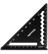 Speedvinkel 0-90° 120×120mm sortoxideret aluminium