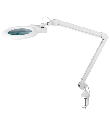 Luplampe Ø17 cm linse LED lys