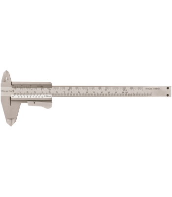 Skydelære m/klemlås 0-150×0,05mm, 40mm kæber