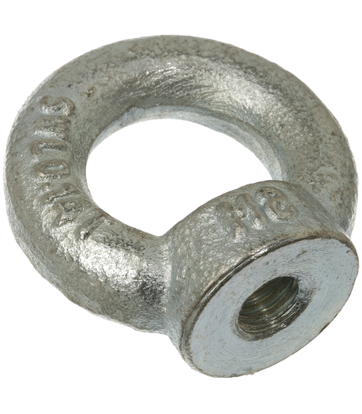 Øjemøtrik DIN582 galvaniseret 6mm