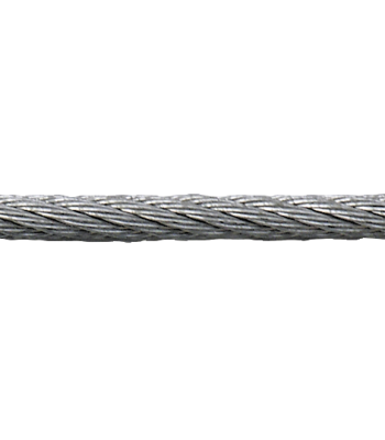 Stålwire galvaniseret 6×7+1FC 2mm, rulle 220m