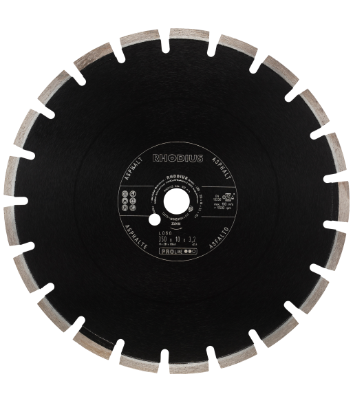 Rhodius Proline LD60 dia.skæreskive 350×3,0 asfalt