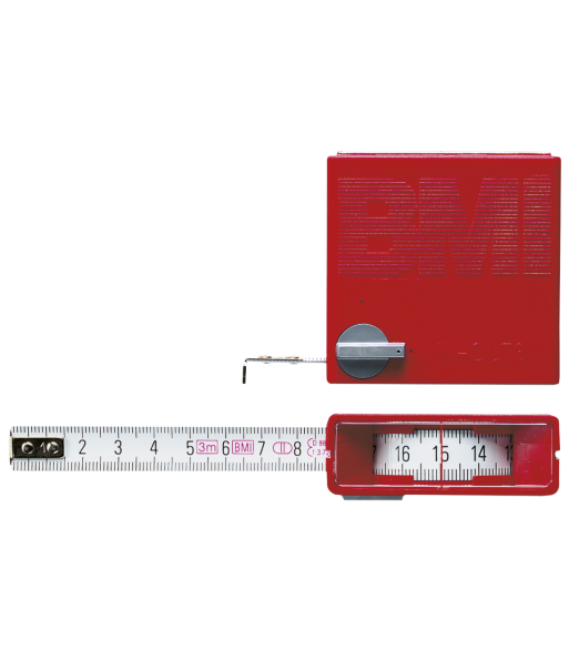 Lommebåndmål BMI IN/OUT 13 mm 2 mtr