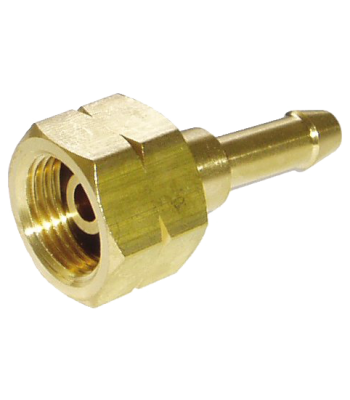 Slangenippel Rimac m/kuglepakning 3/8" 6,3 mm