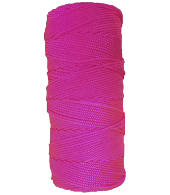 Sprehn murersnor nylon pink 6/8, 1mm×110mtr