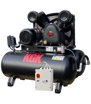 Kompressor 90+90/75SW 560lt/min 400V 2×90ltr tank