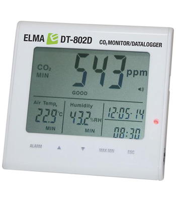 CO² monitor/datalogger Elma DT-802D