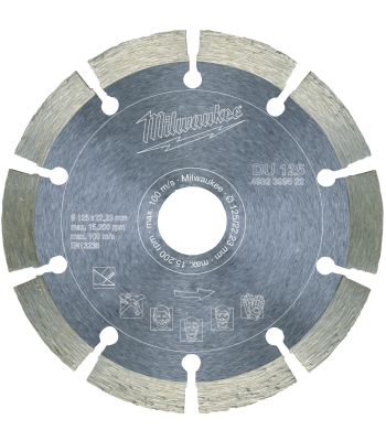 Diamantskæreskive DU 125×2,3mm