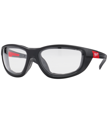 Sikkerhedsbrille m/klart glas, high performance