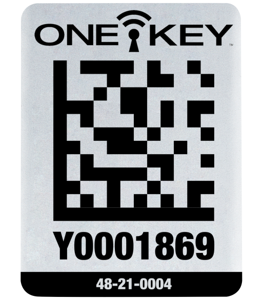 One-Key ID-mærker store t/metal AIDTLM-100, 25stk