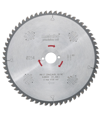 Rundsavklinge til træ 160×1,6×16mm HW/CT Z24 WZ