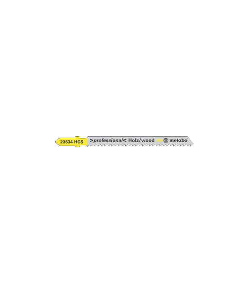 Stiksavklinge til træ 74mm HCS 2,5mm pk/5